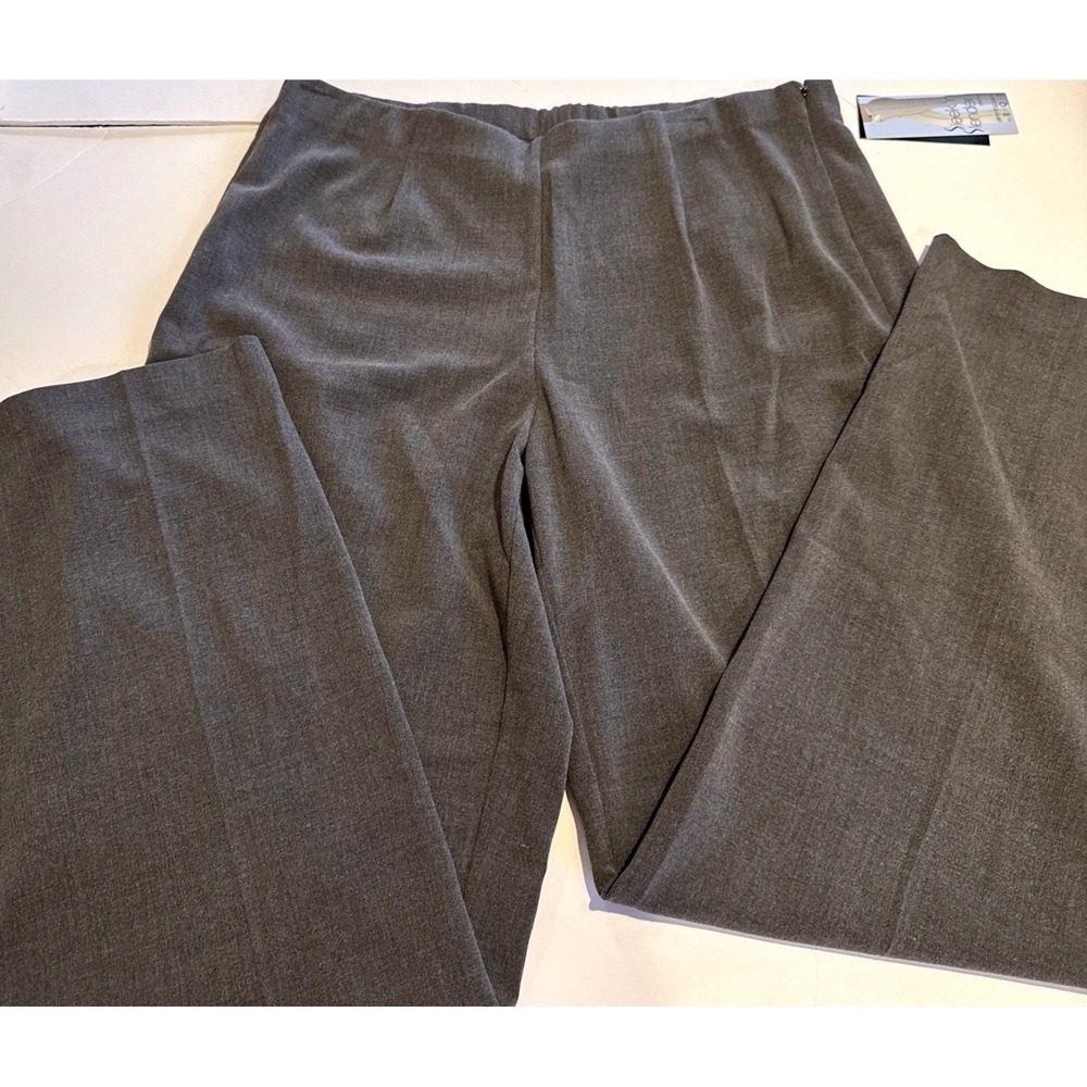 NWT R.Q.T‎ Petite Slender & Sleek Pants Charcoal 12p